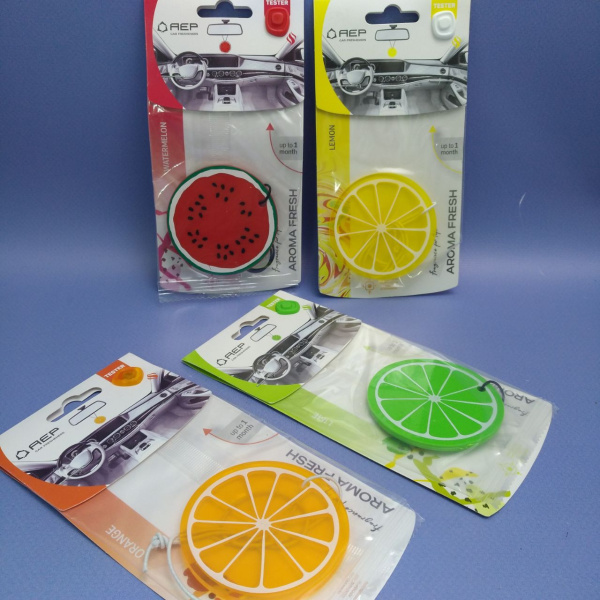 Ароматизатор воздуха для автомобиля AROMA FRESH / Подвесной ароматизатор